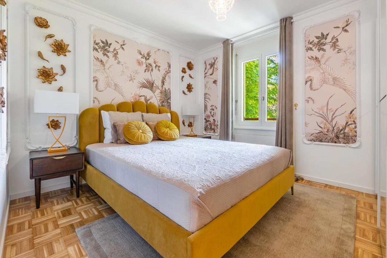 Soft Glam 1-Bedroom Appt - Lake & Mountain View Montreux Eksteriør billede